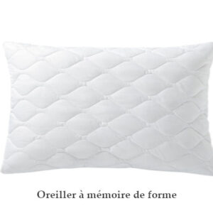 oreiller mémoire de forme