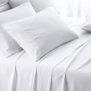 parure de lit blanche 4 pièces meilleur prix