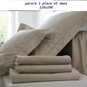 parure de lit 1 place et demi 120x190
