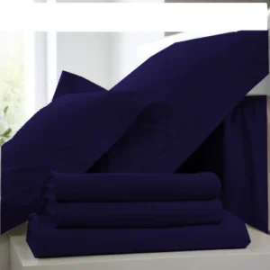Parure de lit 2 places bleue nuit