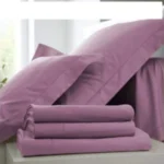 parure de lit 2 places en violet clair